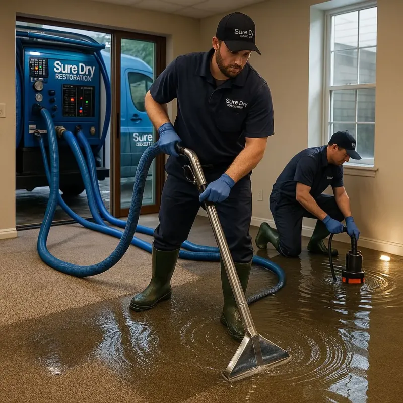 Water Extraction and Removal process in Woodville, FL